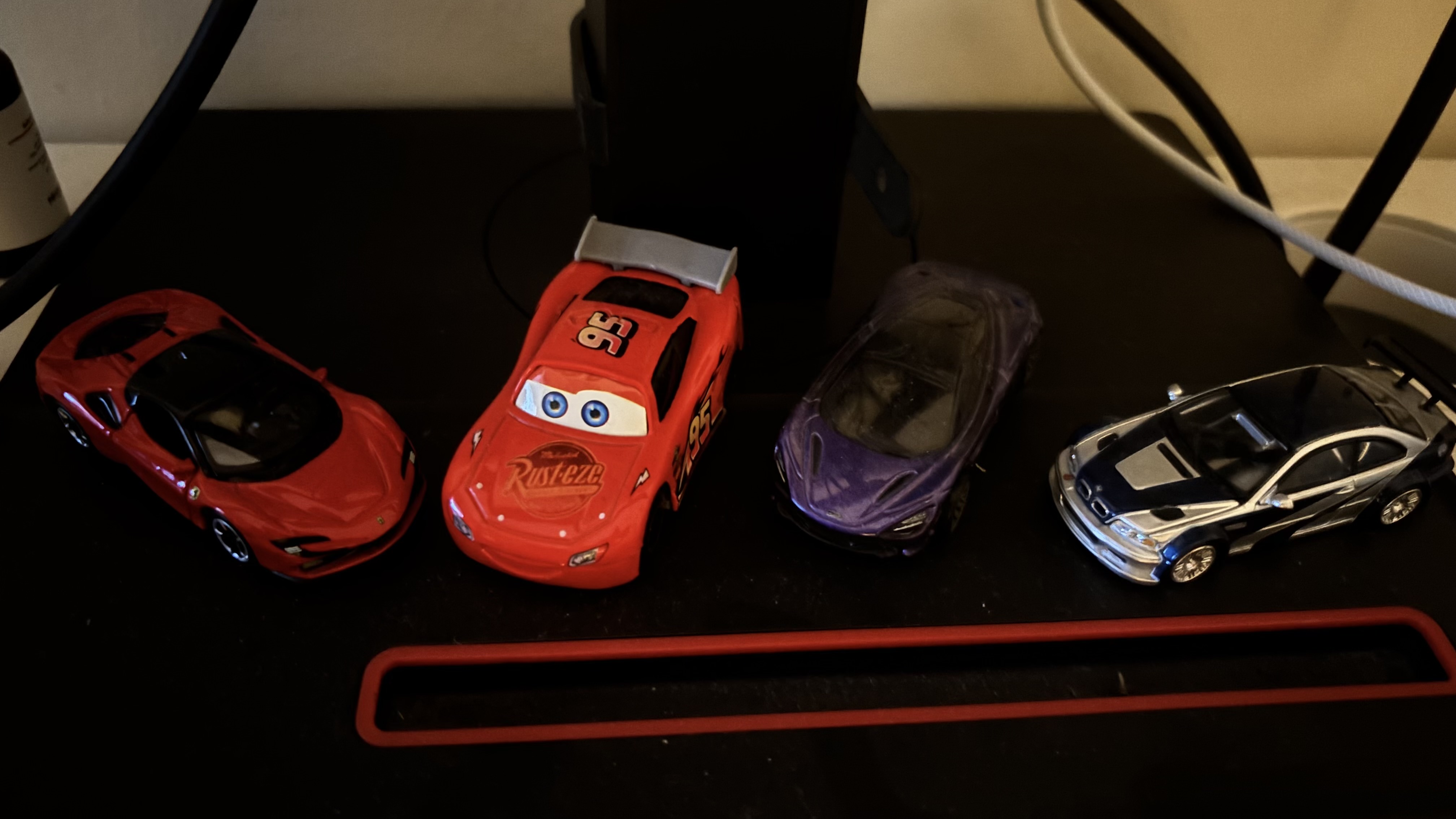 mcqueen, sf90, 765lt, m3gtr